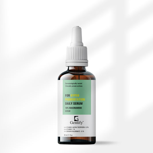 Gentify Care Niacinamide 10% Serum with Vitamin C, E & Hyaluronic Acid