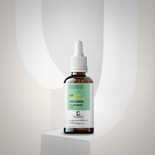 Gentify Care Niacinamide 10% Serum with Vitamin C, E & Hyaluronic Acid